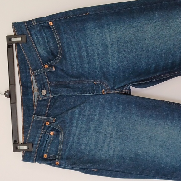 Levi's - Men's 514 33X32 Dark Straight Leg Jeans. Some Factory Fade. Near New⚡ - Picture 2 of 8